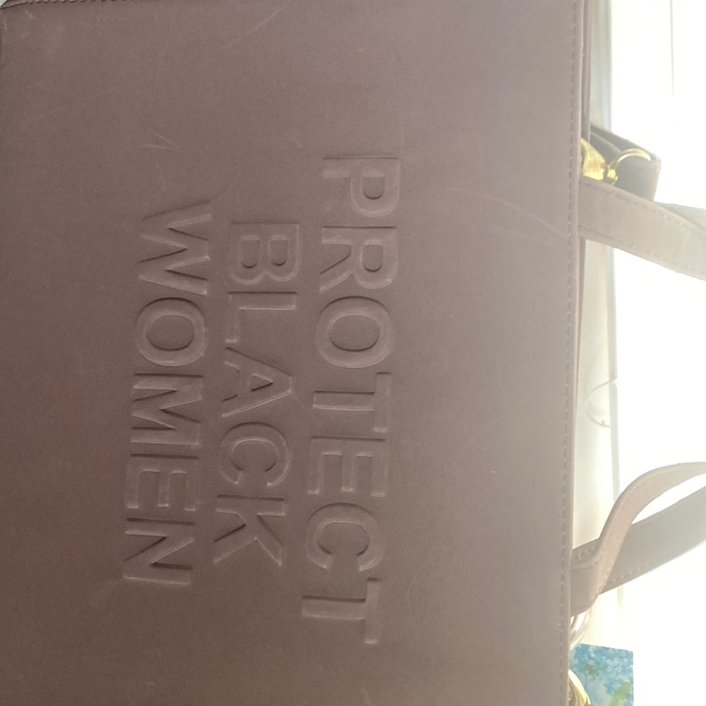 Pbw suede coffee vegan bag